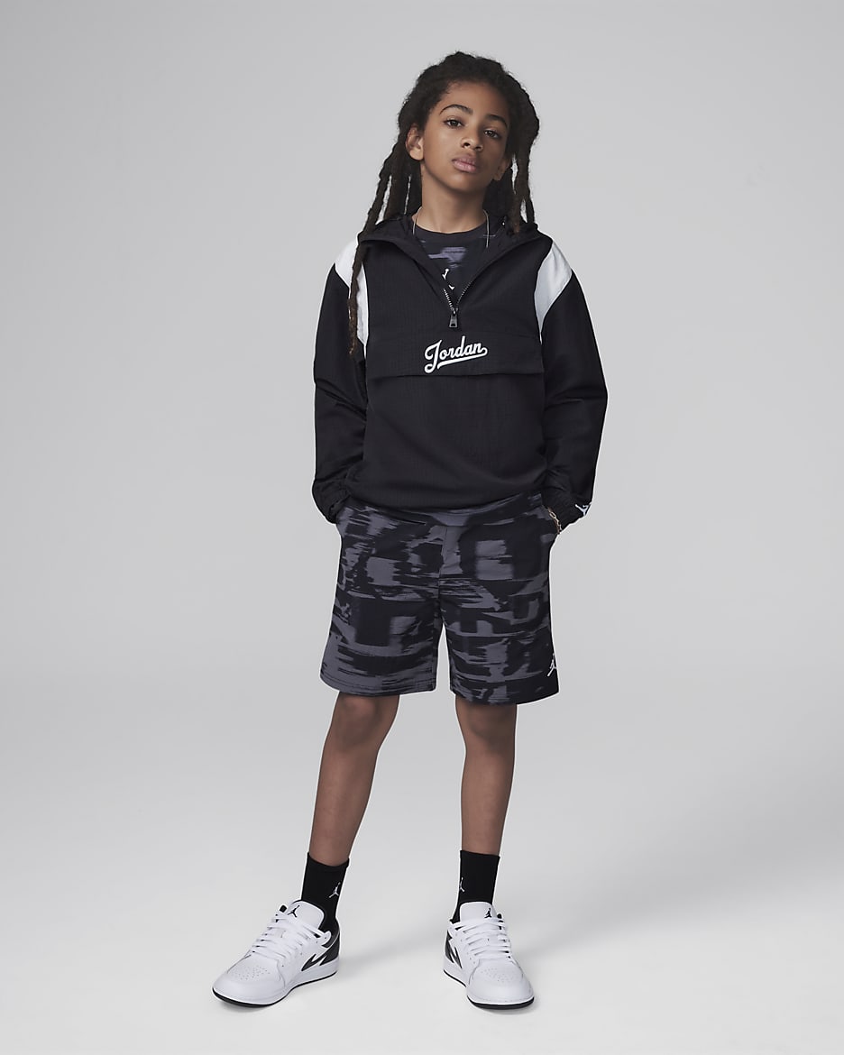 Jordan flight printed shorts discount